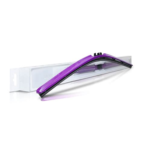 Clix Wipers 24 Purple Carbon Fiber Automotive Replacement Wiper