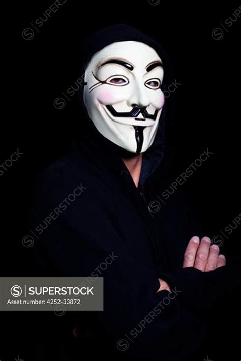 Anonymous Mask Symbol Superstock