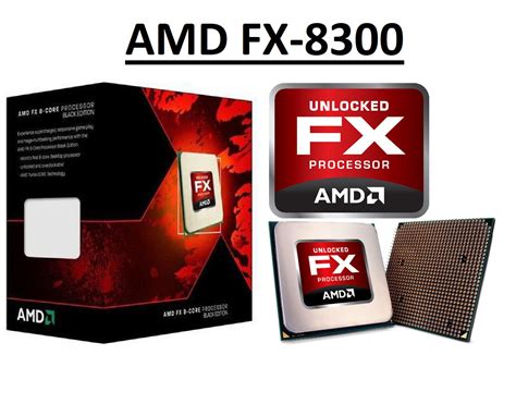 AMD FX 8300 Black Edition Vishera 8 Core AM3 Clock 3 3 4 2 Ghz