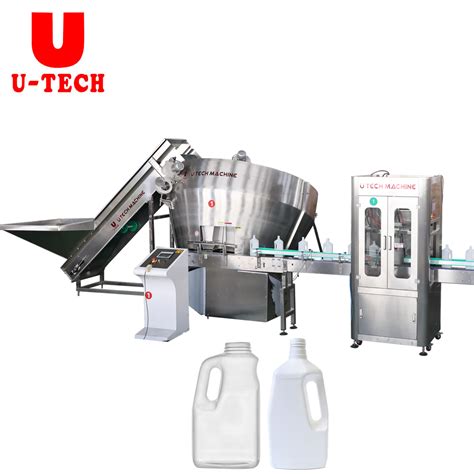 Automatic Rotary Turntable PE PP PET Plastic Bottle Setting Feeding