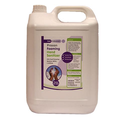 Alcohol Free Hand Sanitiser 5 Litre Refill Hygiene4less