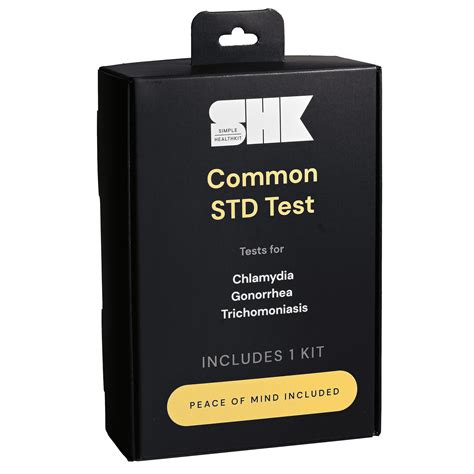 Simple Healthkit At Home Panel Common Std Test For Chlamydia