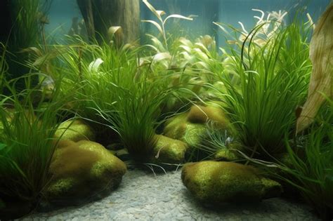 Premium Ai Image Aquatic Plant And Seagrass Garden With Various