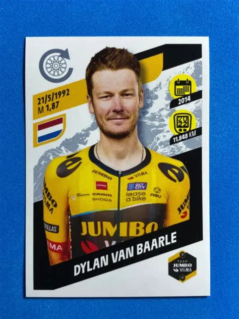 FIGURINE STICKERS PANINI Tour De France 2023 N 273 Dylan Van Baarle