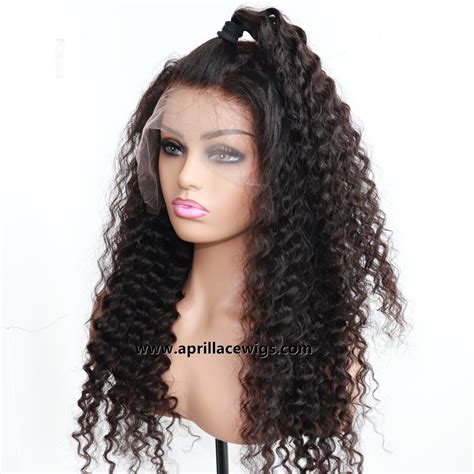 Deep Wave 150 Density 13x6 Hd Lace Front Wig Brazilian Virgin Human