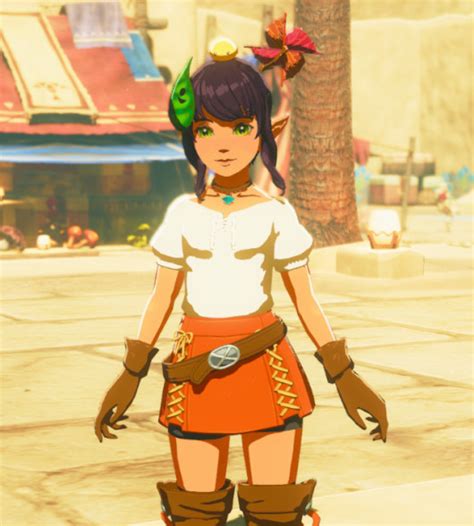 Linkle 30 Gerudo Tan The Legend Of Zelda Breath Of The Wild Wiiu Mods