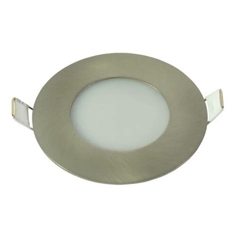 Mitea Lighting M Uo Sn W K Saten Nikl Ugradni Okrugli Led Panel