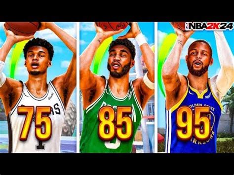 New Best Jumpshots For All Builds Pt Rating In Nba K After