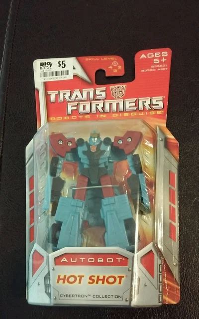 FIGURINE TRANSFORMERS AUTOBOT Hot Shot 2007 3 Cybertron Collection Hasbro Neuve EUR 35 03