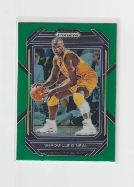 Shaquille O Neal Panini Prizm Entwurf Picks Gr N Prizm Lsu