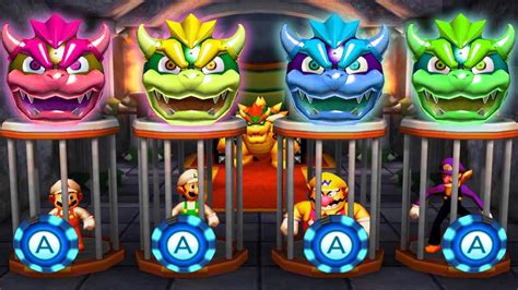 Mario Party The Top Best Minigames Mario Vs Luigi Vs Wario Vs