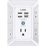 Amazon Addtam Usb Wall Charger Surge Protector Outlet Extender