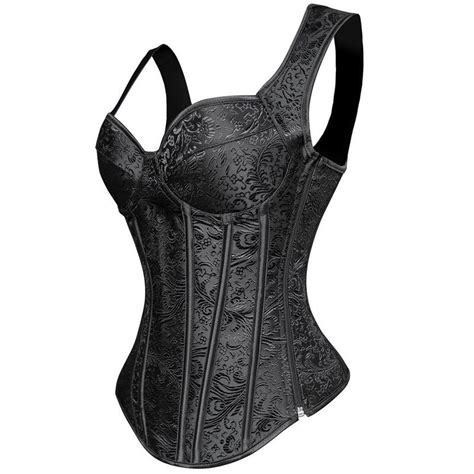 Bustier Femme Robe Corset Pour Femmes Bustier Steampunk Style Gothique