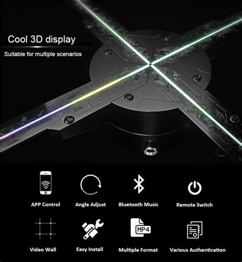 Cm Naked Eye D Holographic Fan Manufacturers Suppliers Wholesale