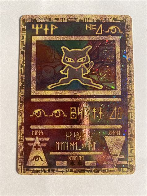 Mavin Ancient Mew Pokemon Card Holo Rare Promo