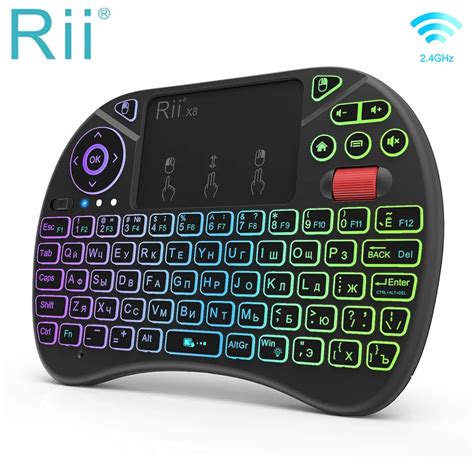 Rii Teclado Inal Mbrico X Para Android Tv Box Pc Mando A Distancia