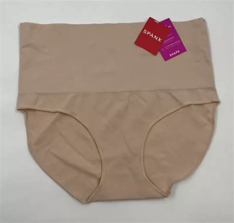 Brand New Spanx Women S X Everyday Shaping Soft Nude Panties