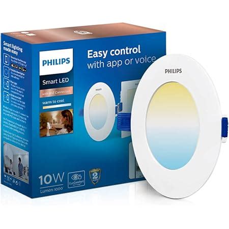 Buy Philips Watt Smart Wi Fi Led Ceiling Lamp Downlighter Wiz