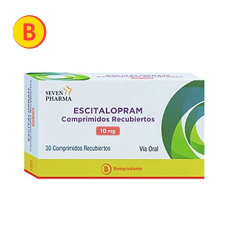 Escitalopram 10 Mg X 30 Comprimidos Recubiertos Faltasya