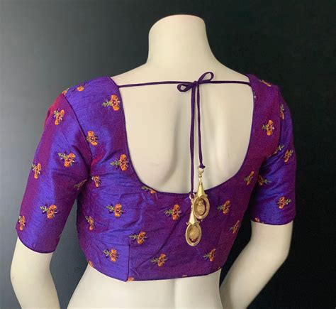 Pin On Indian Readymade Saree Blouses