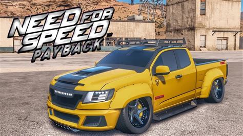 Need For Speed Payback Novo Carro Chevrolet Colorado Zr Nova Dlc