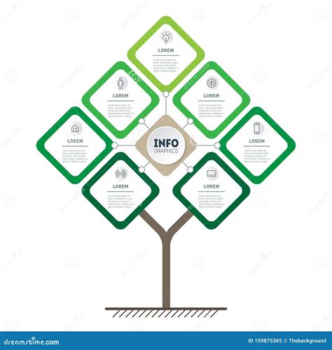 PriVector Infographic of Technology or Education Process with 7 Ptions ...