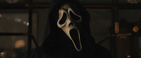 Ghostface from Scream 6 movie 4K wallpaper download