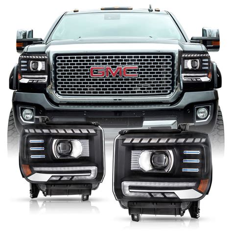 2014 2019 Gmc Sierra Full Led Performance Headlights Lesem