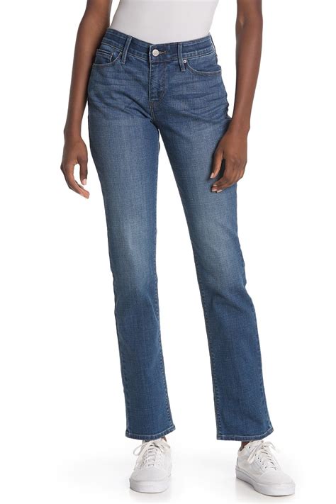 Womens Levis 525 Straight Leg Jeans