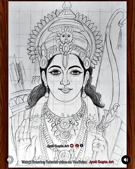 Pin By Seema Shewaramani On Ram Ji Pencil Drawing Images Book Art