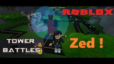 New Tower Zed Vs New Void Tower Battles Roblox Youtube