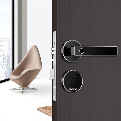 Elektroniczny Zamek Do Drzwi Smartlock F Mini Odcisk Palca Bluetooth