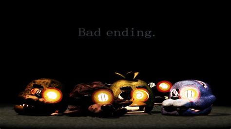 The Bad Ending Five Nights At Freddy S Part Youtube