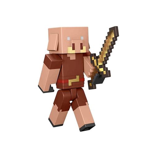 Figura Básica Minecraft Caves And Cliffs Piglin Mattel