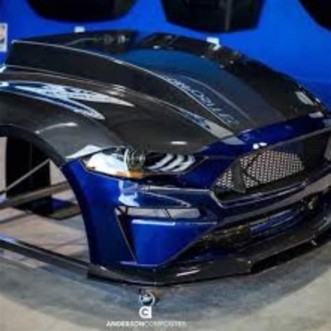 Ford Mustang GT500 Double Sided Hood Carbon Fiber 46 OFF