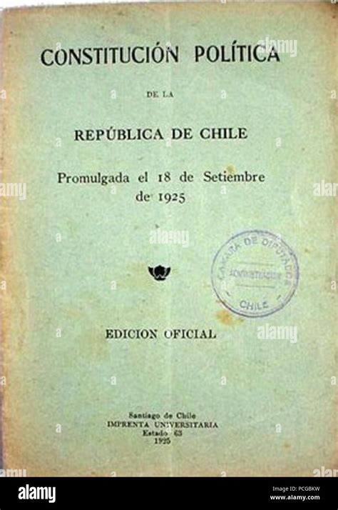 constitucion de chile de  stock photo alamy