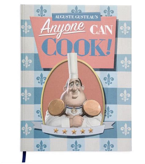 Disney Ratatouille Auguste Gusteau S Anyone Can Cook Replica Journal