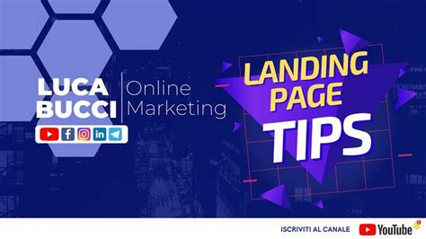 CONSIGLI TIPS TRICKS Per Creare Landing Page Pagine Di Atterraggio