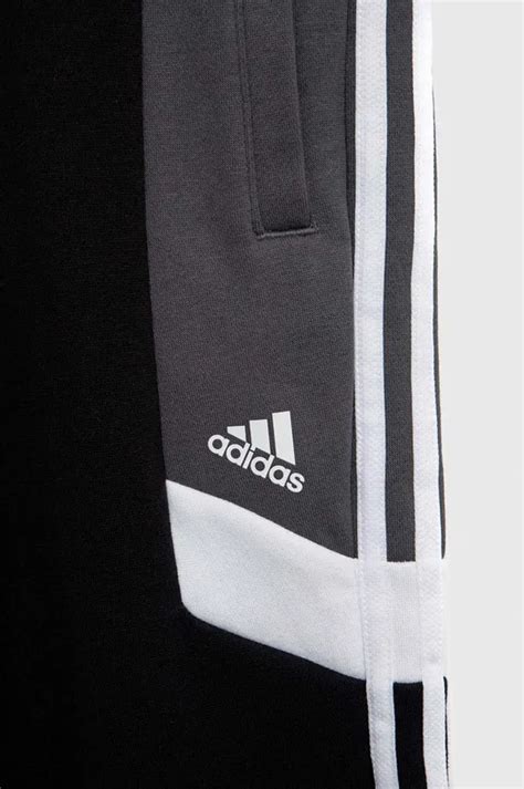 Дитячі спортивні штани Adidas U 3s Cb Pant колір чорний візерунок