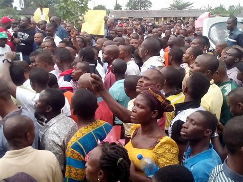 Ogoni People Hold Massive Protest In Rivers State Over Killingsphotos
