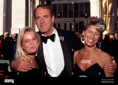 John Cleese With Wife Barbara Trentham And Daughter Camilla Cleese At