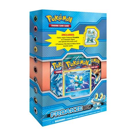 Froakie TCG Box Starter Pokémon figure Trading Card Game TCG