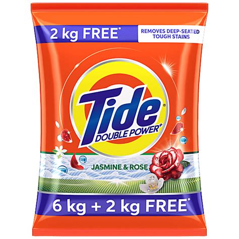 Buy Tide Double Power Detergent Washing Powder Jasmine Rose Online