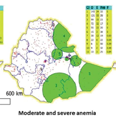 Prevalence Of Anaemia Among Women Of Reproductive Age 2011 And 2016