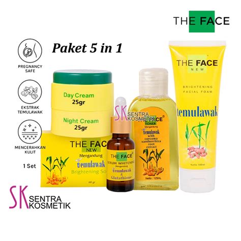 Jual Paket Temulawak Original The Face In Temulawak Bpom In