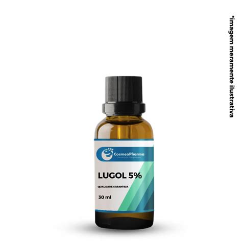 Lugol 5 Iodo Inorgânico 30 ml Shopee Brasil