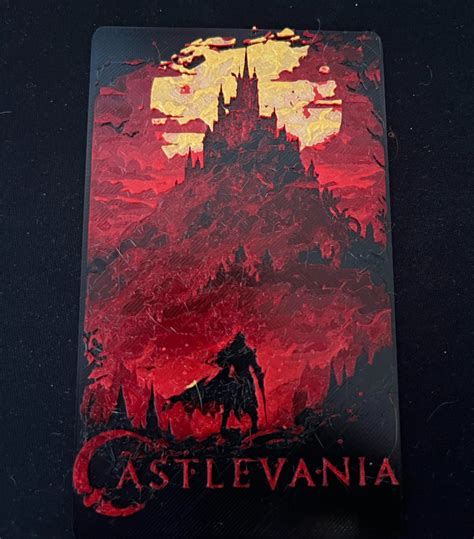 Castlevania Bookmark Hueforge By Ryu Makerworld