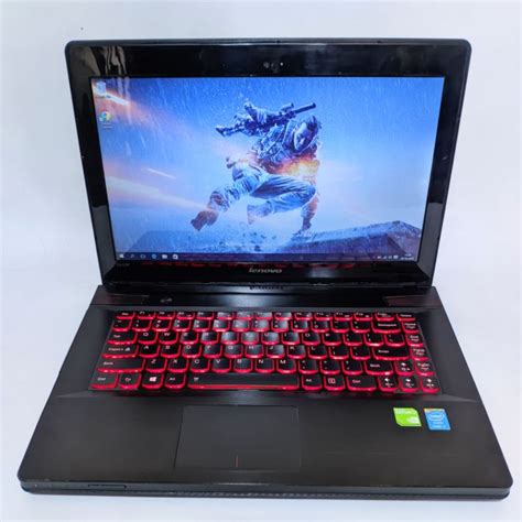 Jual Laptop Gaming Lenovo Ideapad Y410p Core I7 4700mq 8core Ram 16 Gb Dual Vga Nvidia Gt