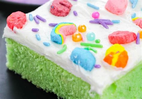 Homemade Lucky Charms Cake Recipe • Bake Me Some Sugar