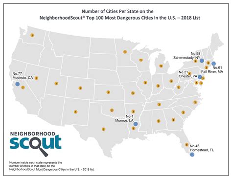 Most Dangerous Cities In Us 2024 Alex Tommie